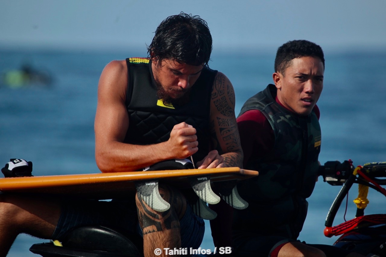 Kevin Bourez et Ariihoe Tefaafana