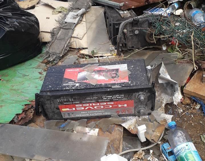Les batteries usagées s'amassent à Hiva Oa