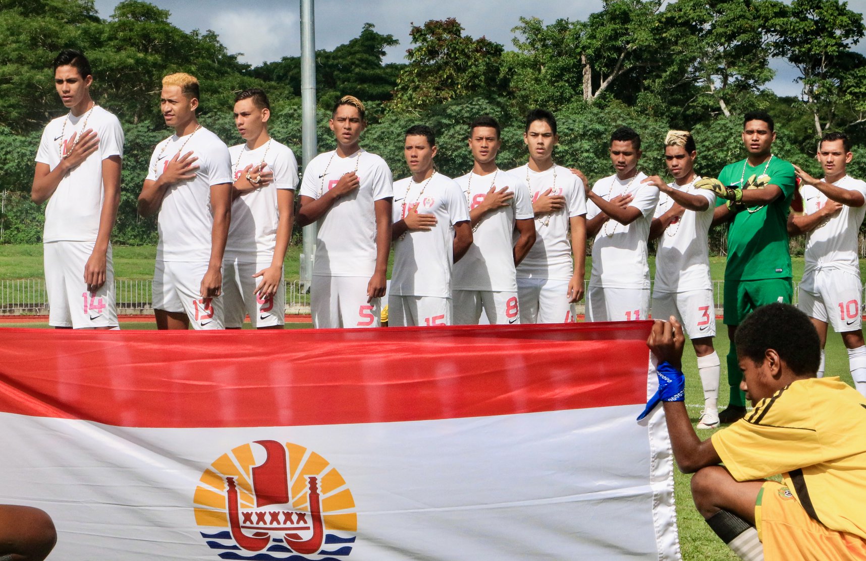Tournoi U17 UEFA, Tahiti bat l’Estonie 1-0