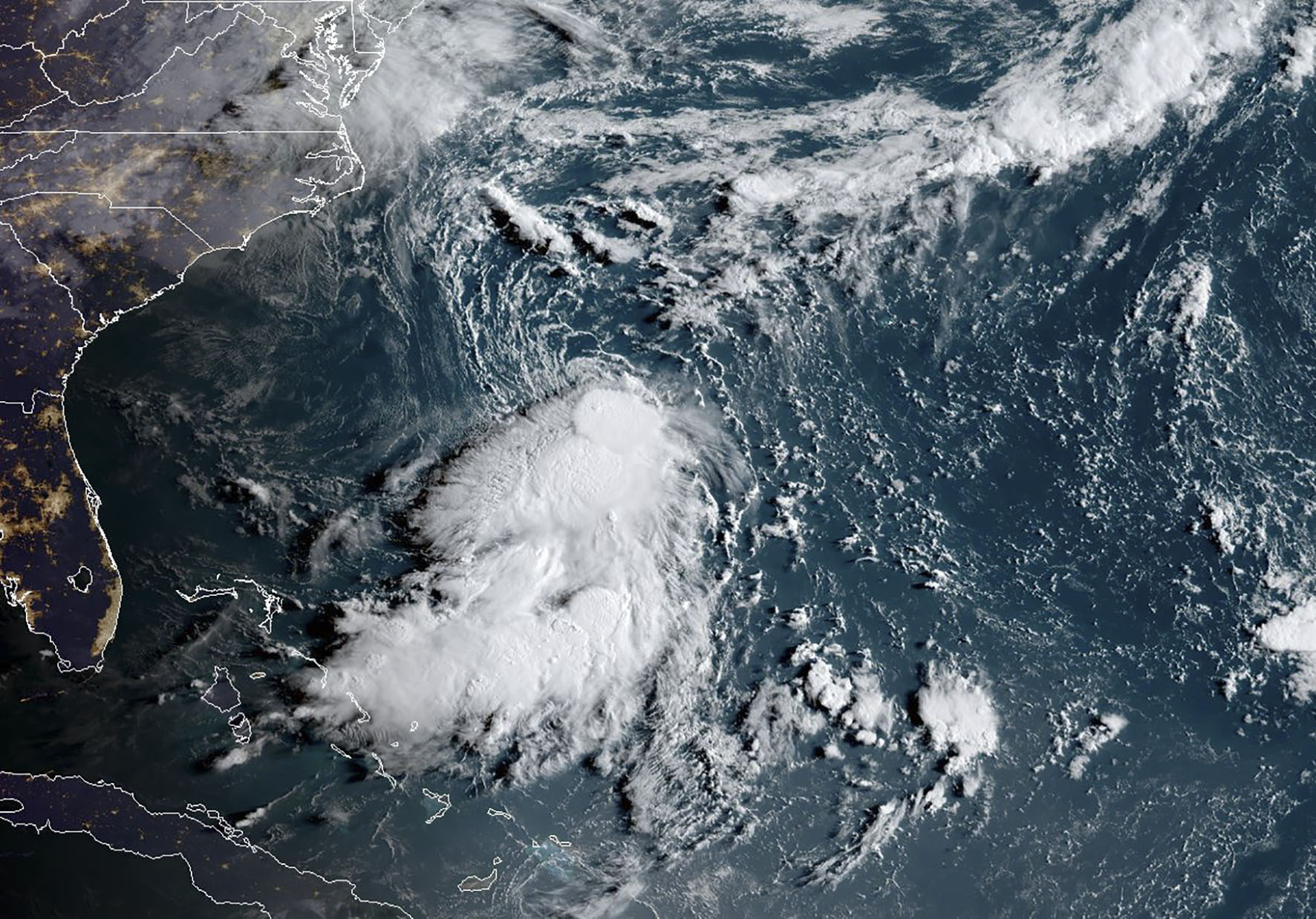 La tempête tropicale Dorian fait des dégâts en Martinique