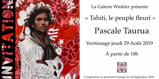 Galerie Winkler : Une série de tableaux uniques signés Pascale Taurua