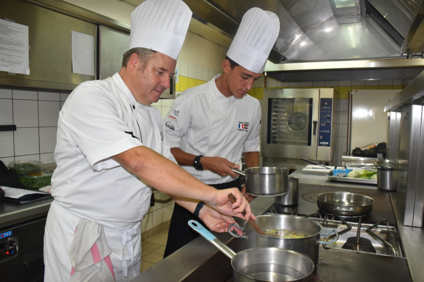 Une vraie complicité s'est établie entre le professeur et son élève.