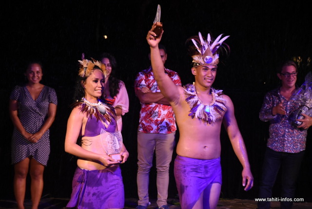 Teraiteitei Pambrun et Apetahi Maui élus meilleur couple du Te Hura Nui