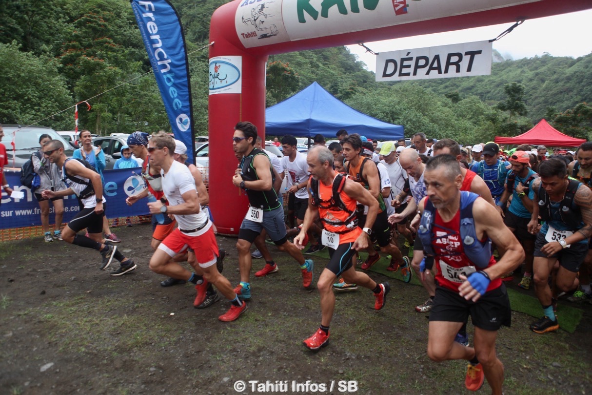 Environ 350 participants pour ce 14ème Raid Tahiti
