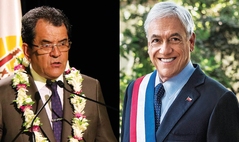 Fritch va parler câble avec le Président chilien