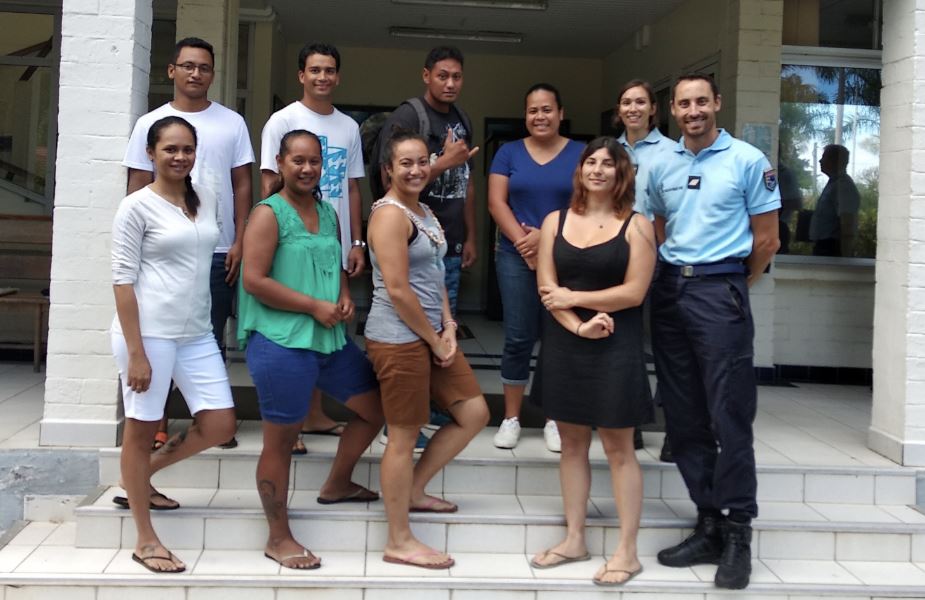 Sept Polynésiens s'engagent dans la gendarmerie