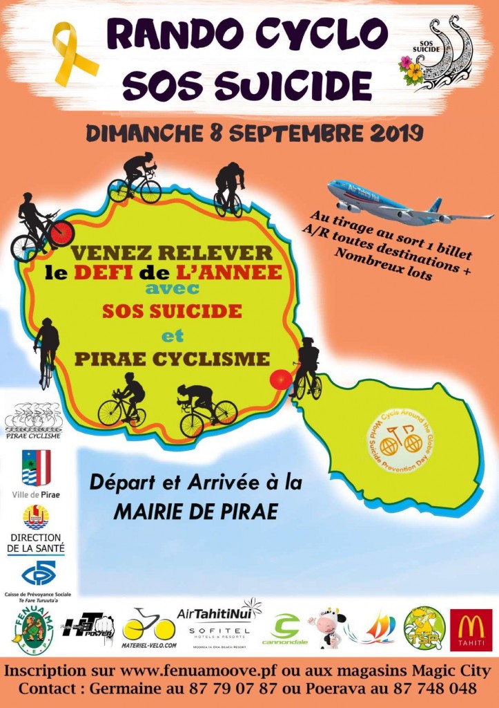 Une course de vélo pour prévenir le suicide