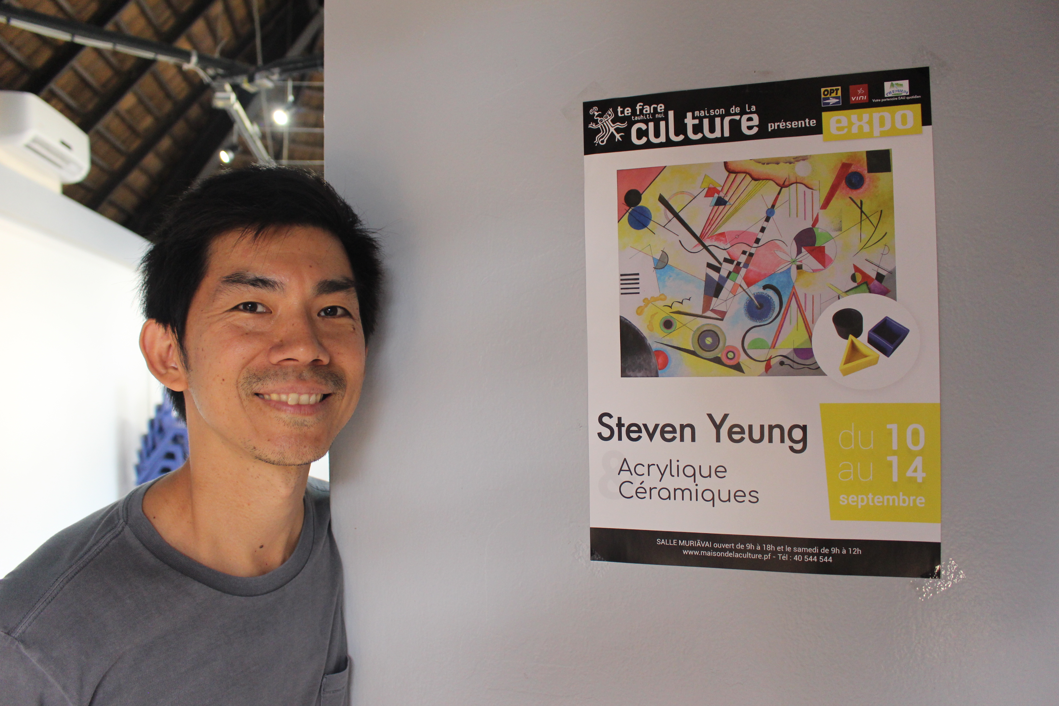 Steven Yeung mêle le Bauhaus à la Polynésie