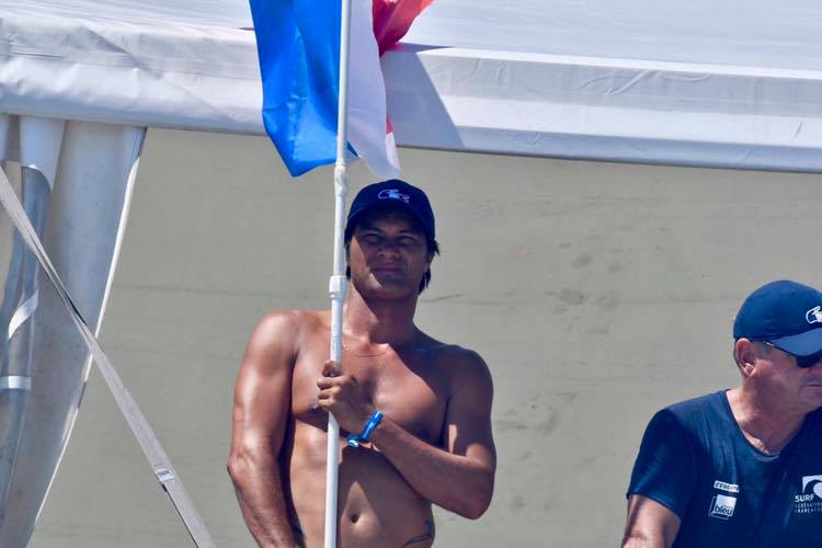 Hira Teriinatoofa a  une bonne carte à jouer lors de ces Mondiaux ISA © FFS