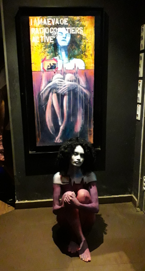 Lors de la soirée inaugurale, plusieurs animations ont été proposées dont du body paintingLors de la soirée inaugurale, plusieurs animations ont été proposées dont du body painting. .