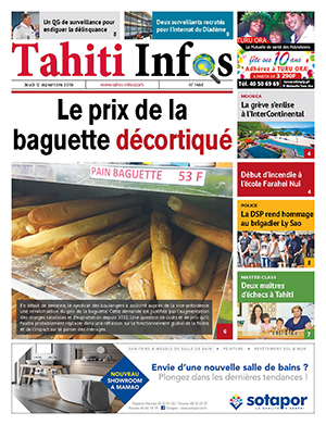 Cliquez sur la Une pour lire le journal