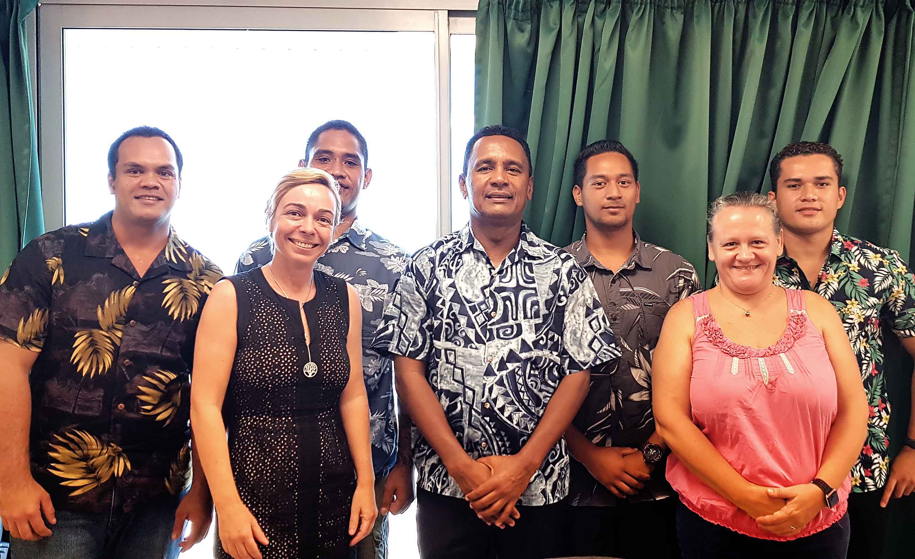 Quatre futurs agents d'inspection sanitaire en formation à l'Infoma