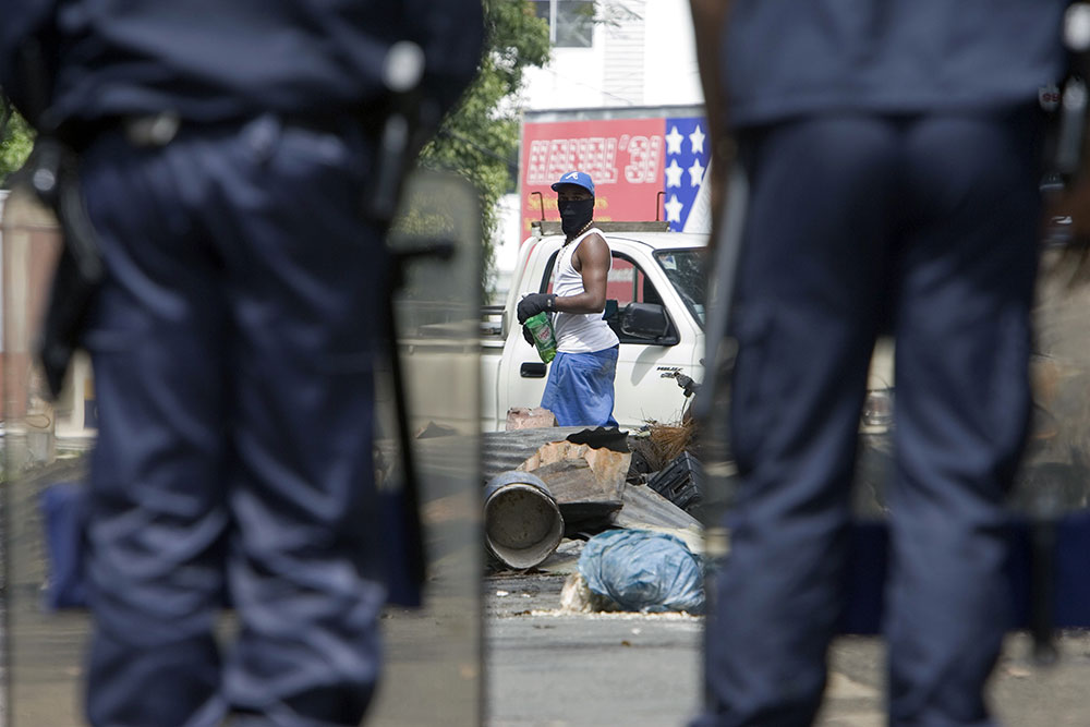 Des policiers manifestent en Martinique face au manque d'effectifs