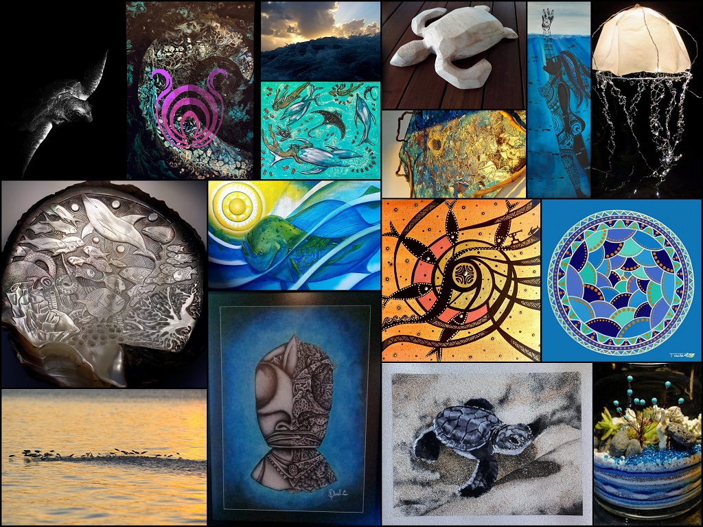 Une exposition caritative ouvre à l'étage de la mairie de Punaauia