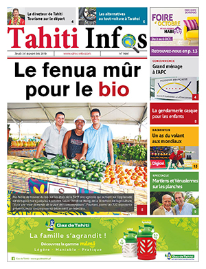 Cliquez sur la Une pour lire le journal