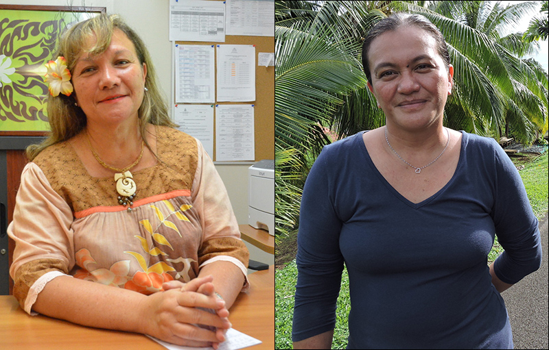 La ministre Isabelle Sachet (à gauche) envisage de débarquer la directrice de la DSFE Christiane Ah-Scha (à droite).