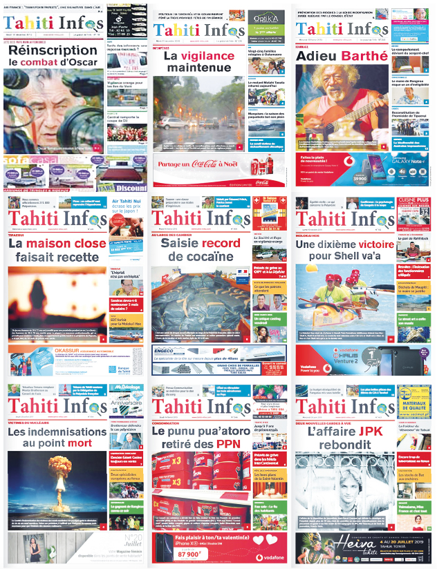 ​Tahiti Infos : 1 500 numéros et l’aventure continue
