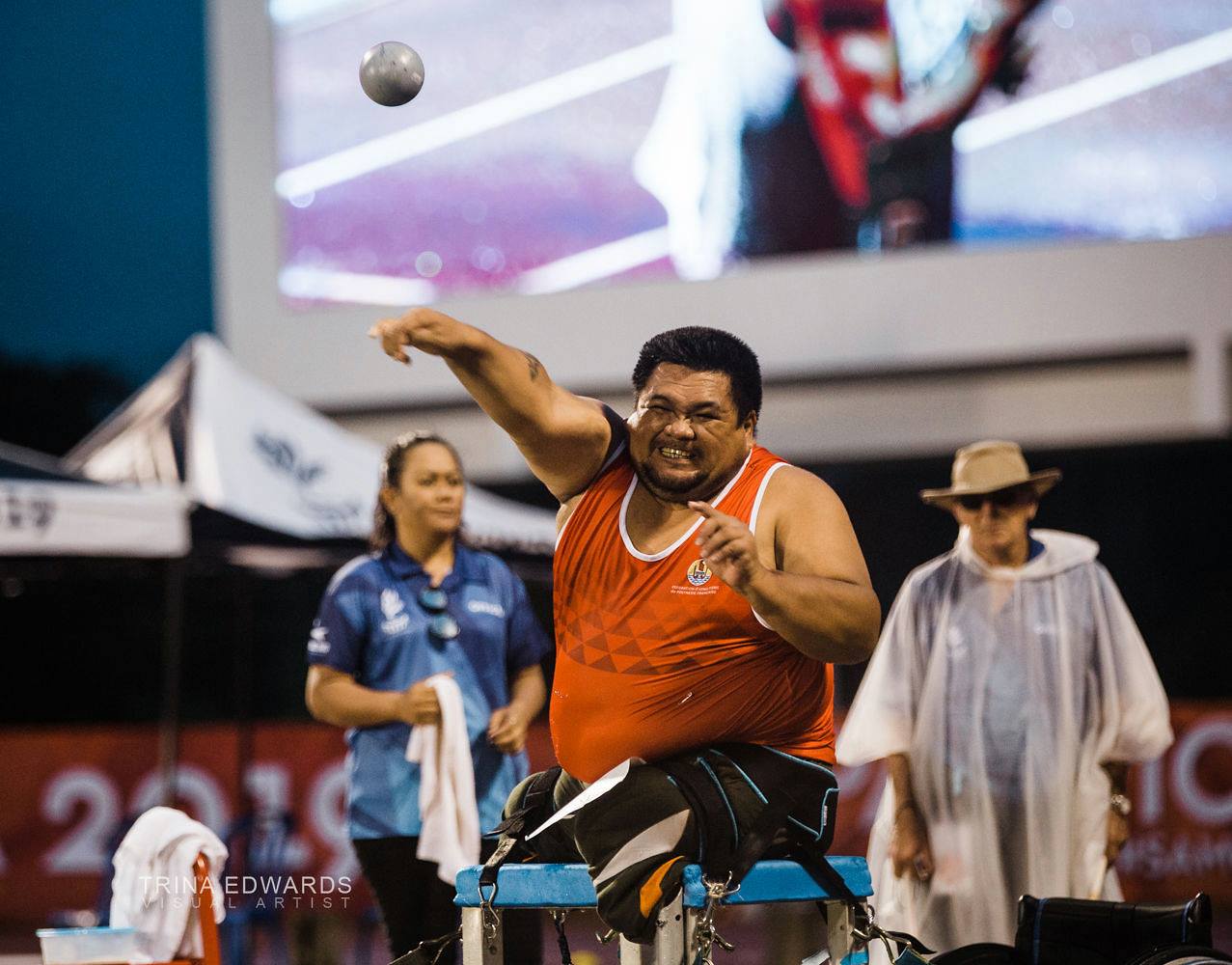 Christian Chee Ayee obtient finalement la seule médaille tahitienne en athlétisme handisport