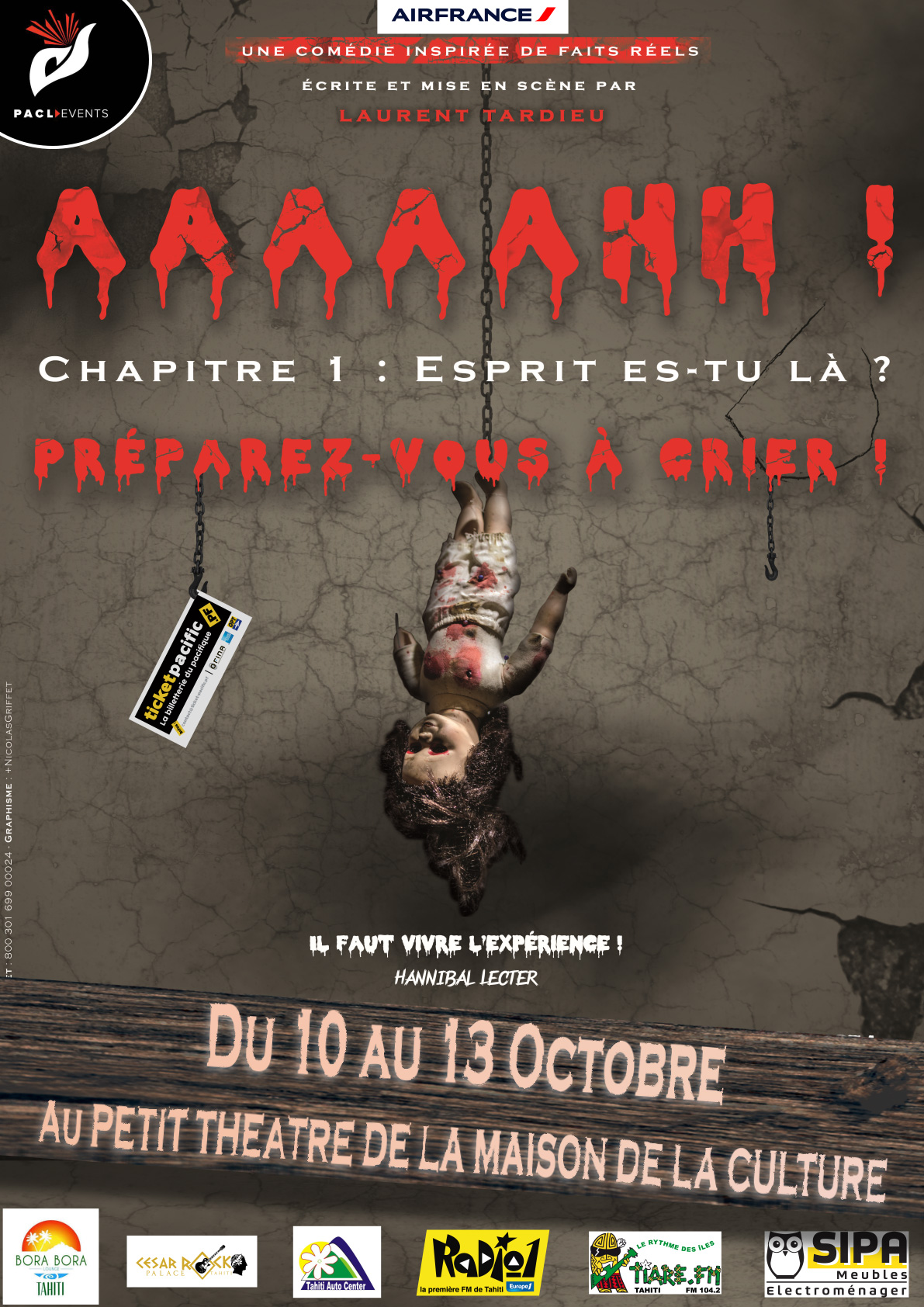 "Aaaaahh !" convoque les esprits en live