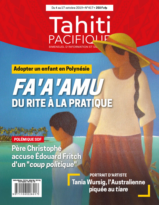 À la Une de Tahiti Pacifique vendredi 4 octobre