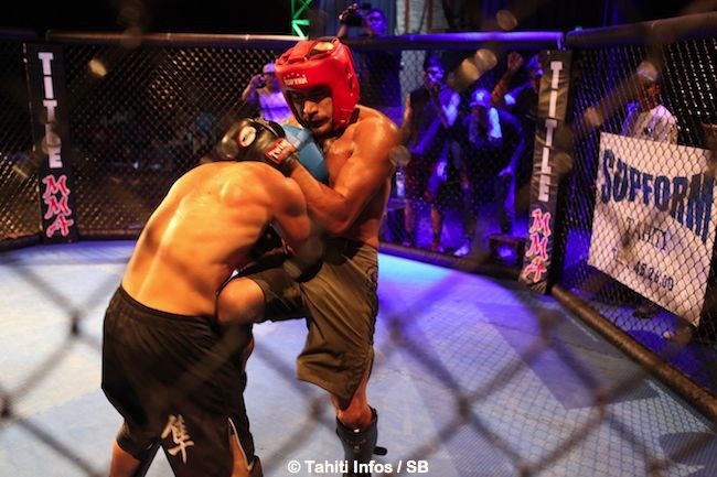 Une soirée "MMA" avait eu lieu en 2015 à Tahiti