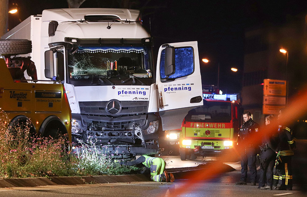 Allemagne: mystère autour d'une collision provoquée par un camion volé