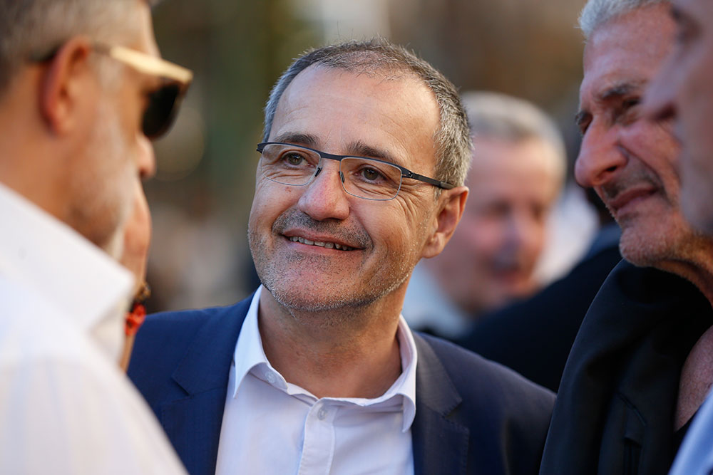 Jean-Guy Talamoni, membre du mouvement indépendantiste Corsica Libera.