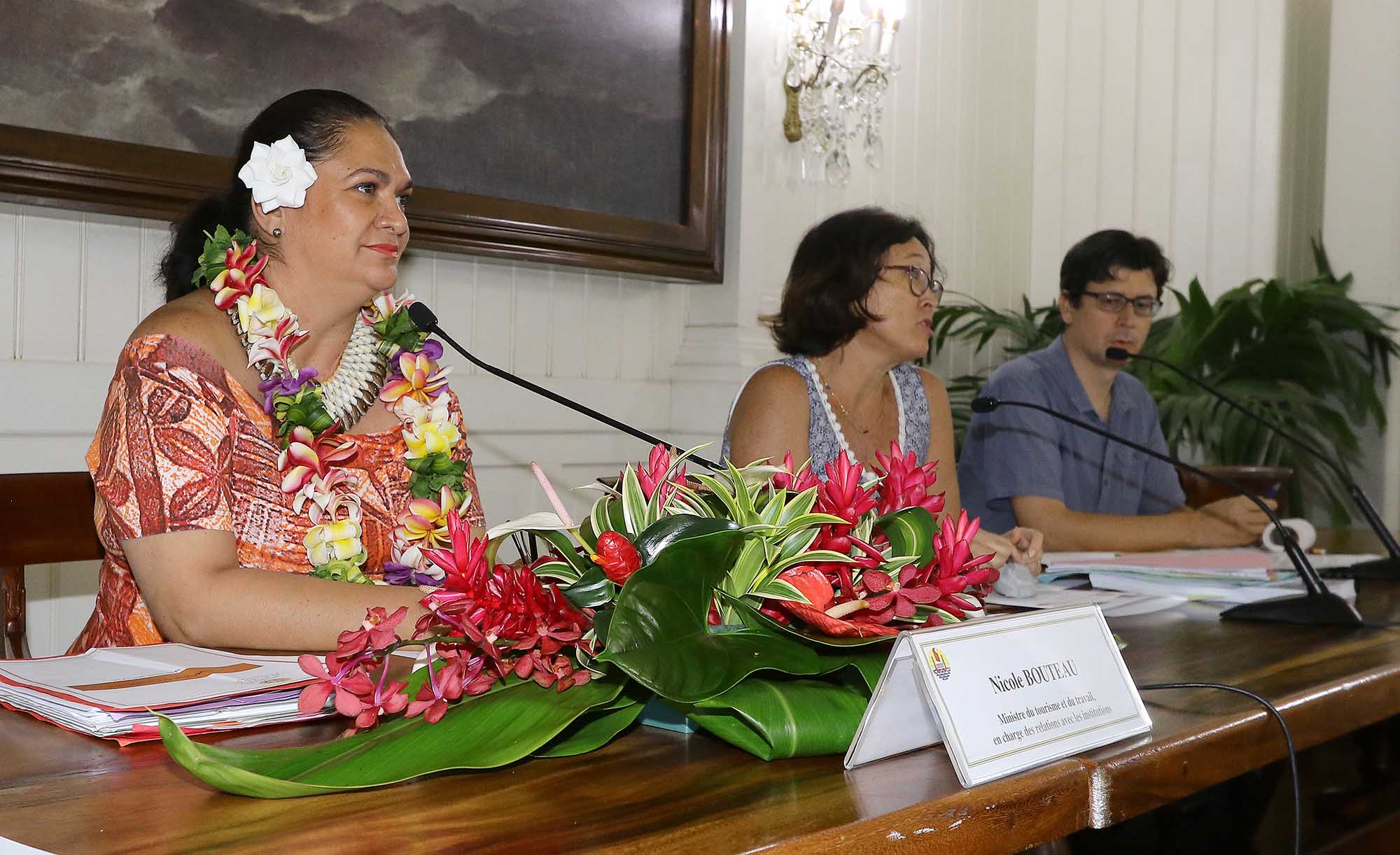La ministre du Travail, Nicole Bouteau, avait défendu son texte, notamment après l'avis mitigé du Cesec en avril dernier.
