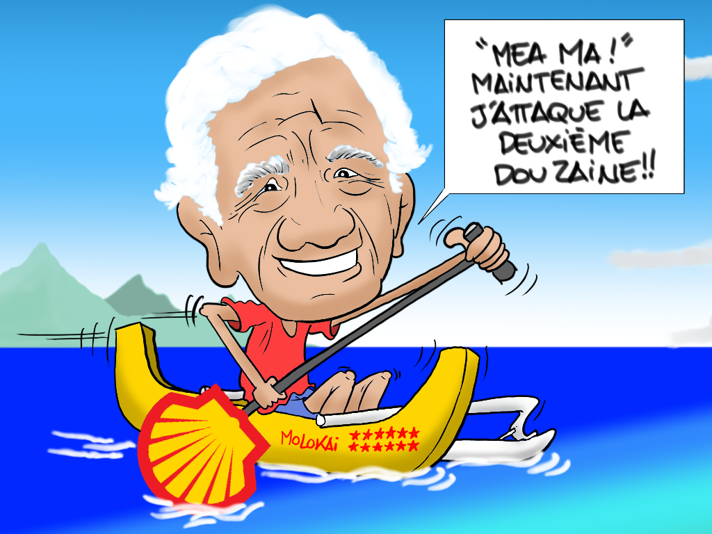 "Shell au monde", par Munoz