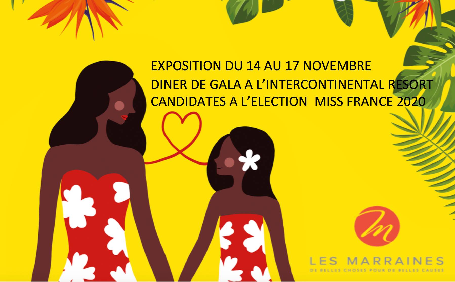 Les candidates à Miss France hôtes du dîner des 20 ans des Marraines