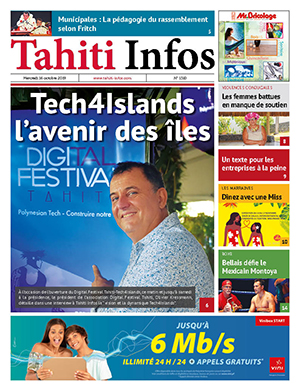 Cliquez sur la Une pour lire le journal