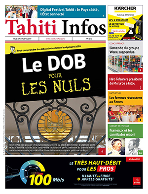 Cliquez sur la Une pour lire le journal