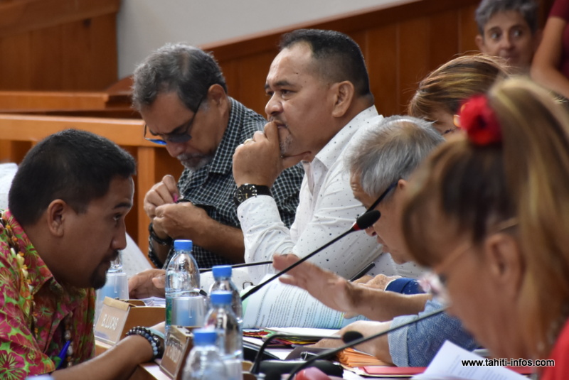 Benoît Kautai, le représentant-maire de Nuku Hiva.