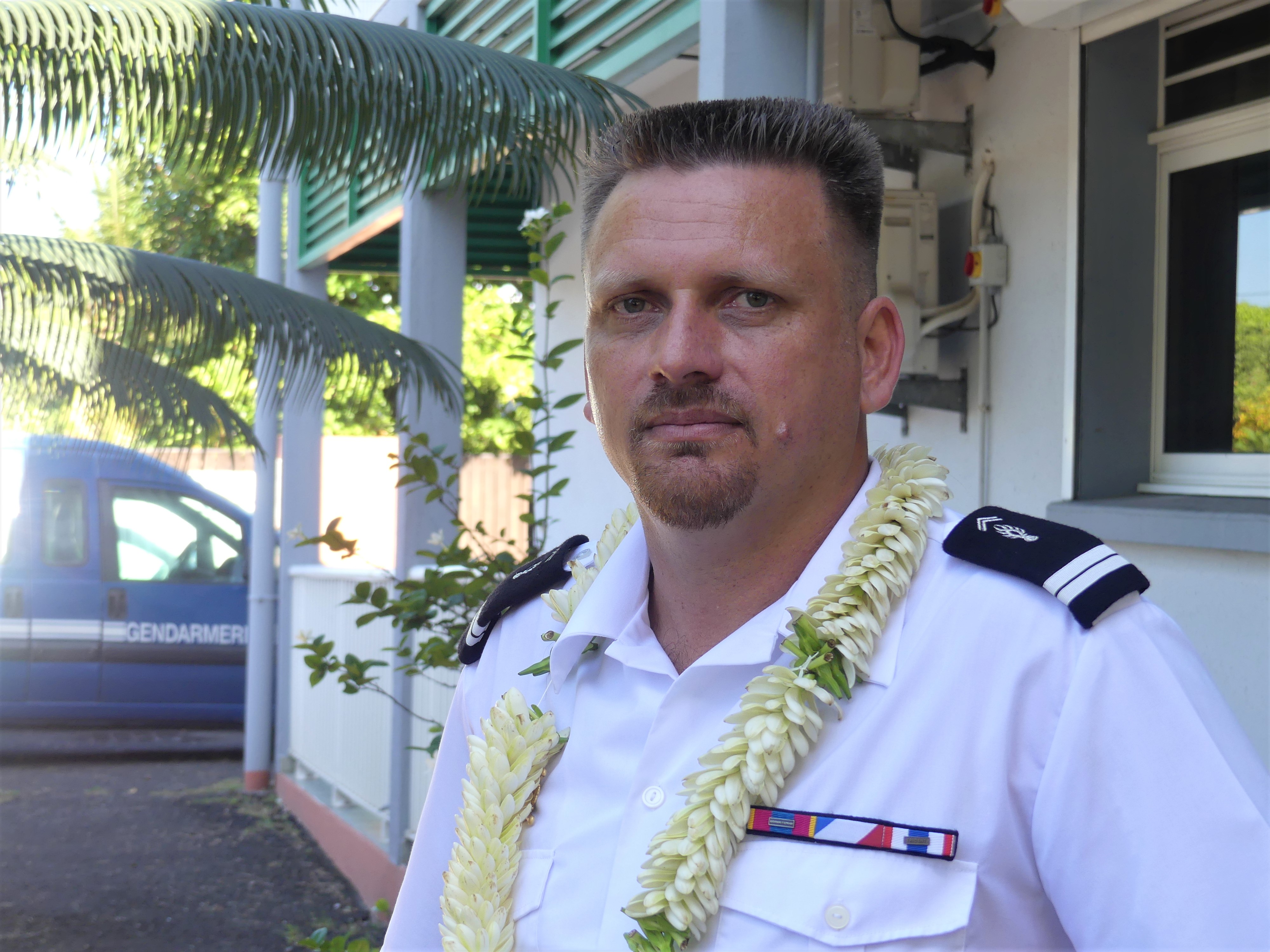 Depuis mercredi, Teva Moua est le nouveau commandant de la brigade de gendarmerie de Punaauia.