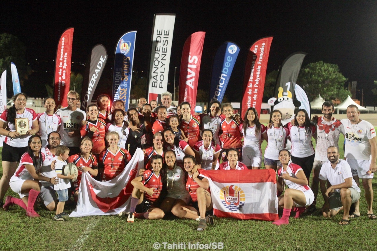Le rugby féminin était également de la partie