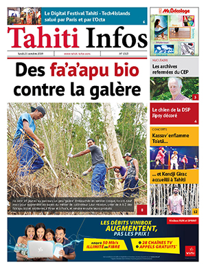 Cliquez sur la Une pour lire le journal