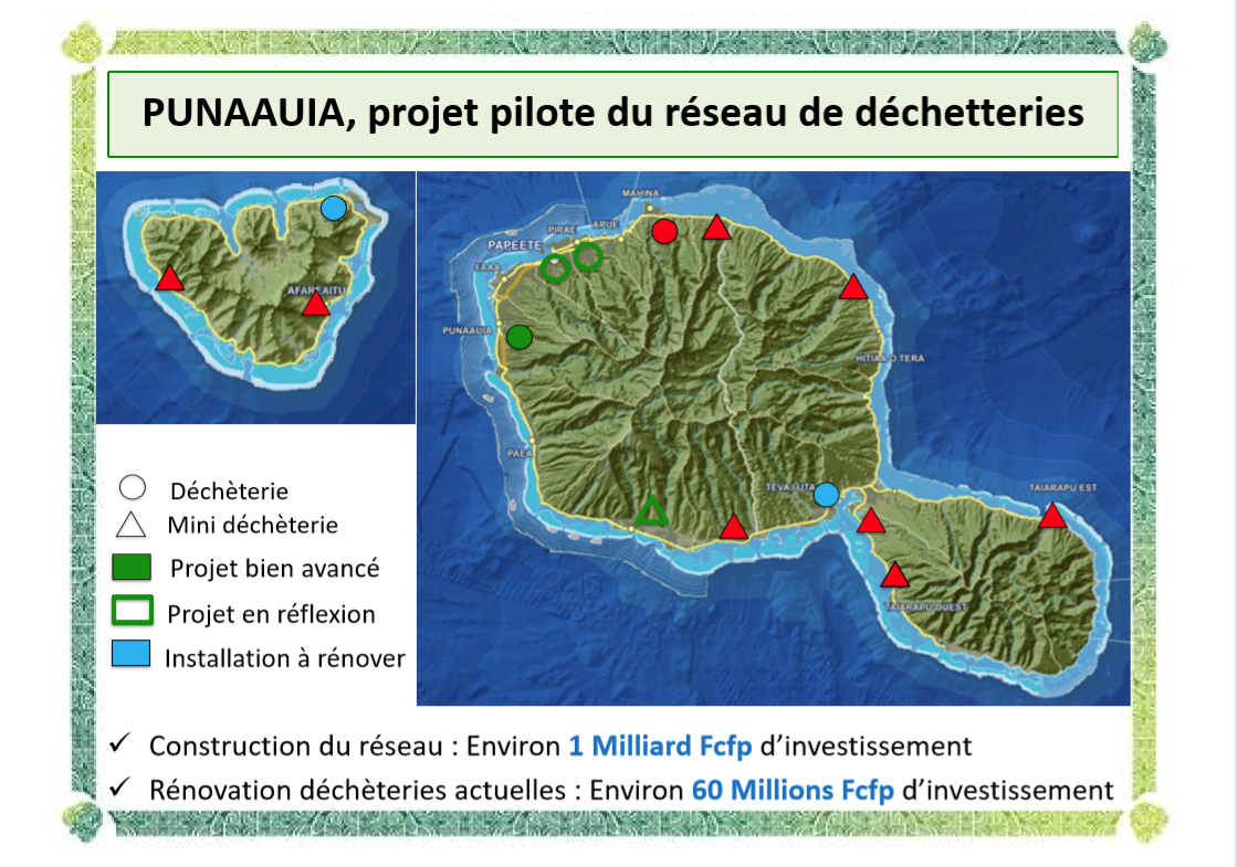   Une première déchetterie à Tahiti en 2022