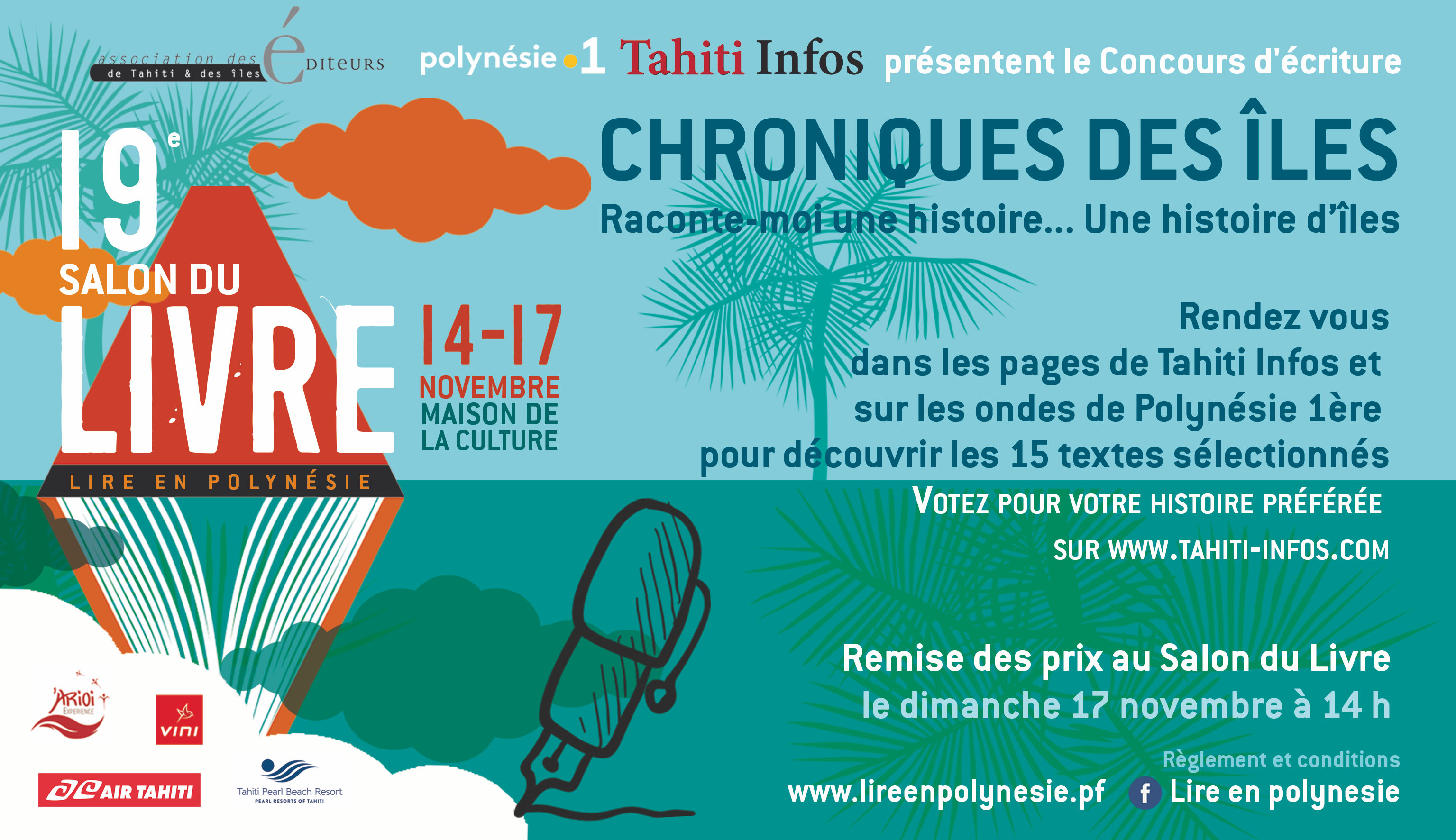 Votez pour la meilleure « chroniques des îles »