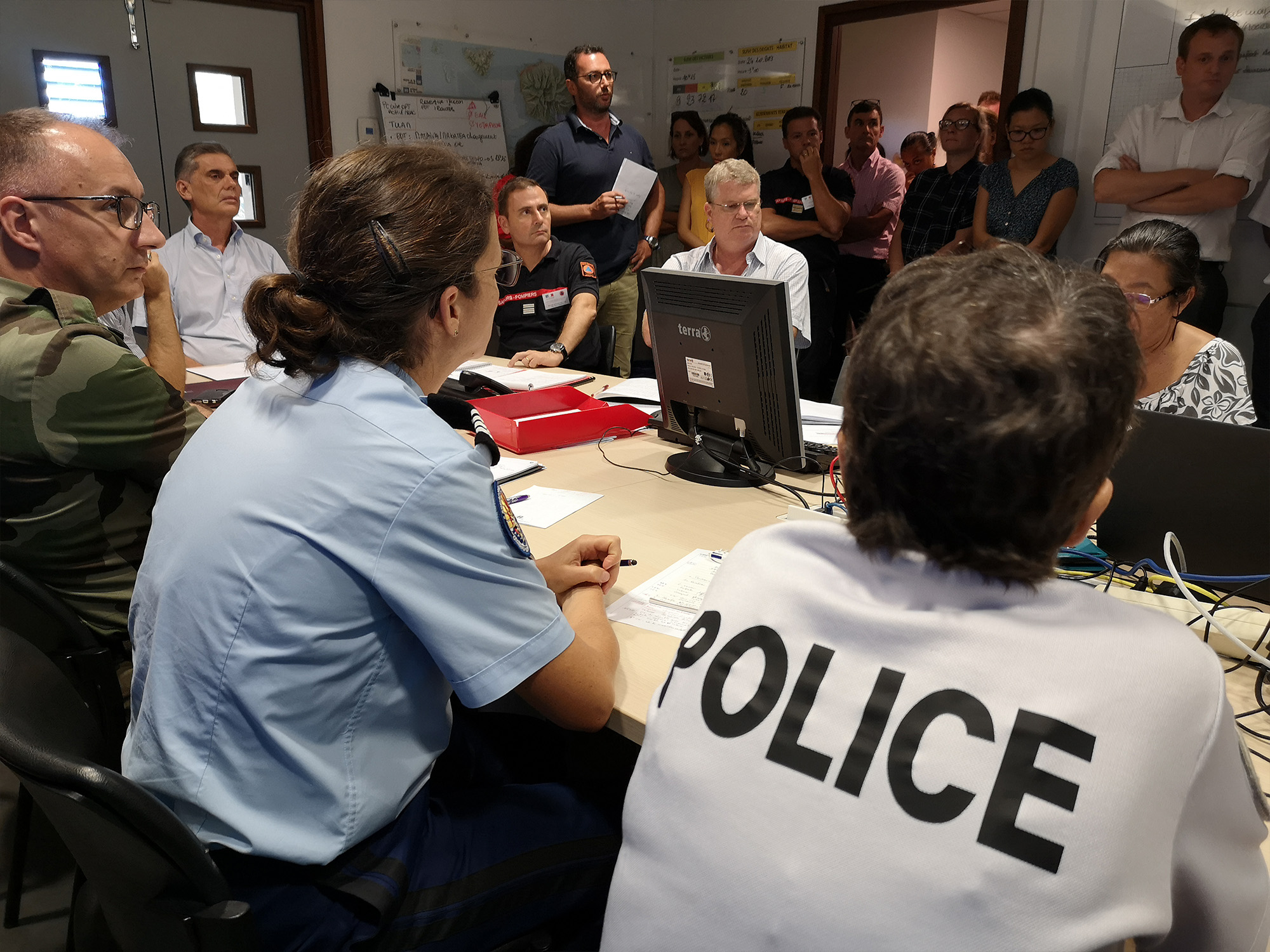 L’État teste ses capacités en cas de cyclone