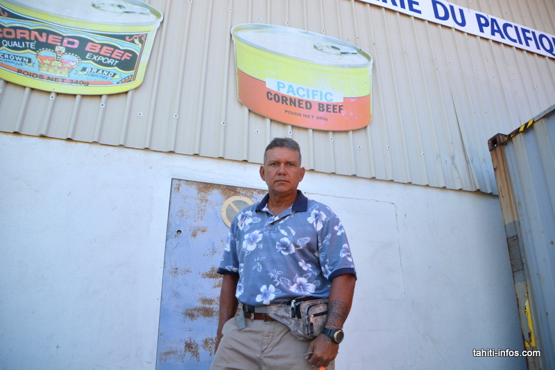 Laurent Tarahu, de l'association de consommateurs Te Tiara