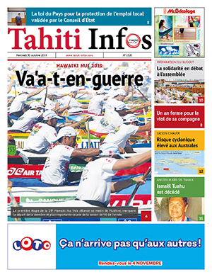 Cliquez sur la Une pour lire le journal.