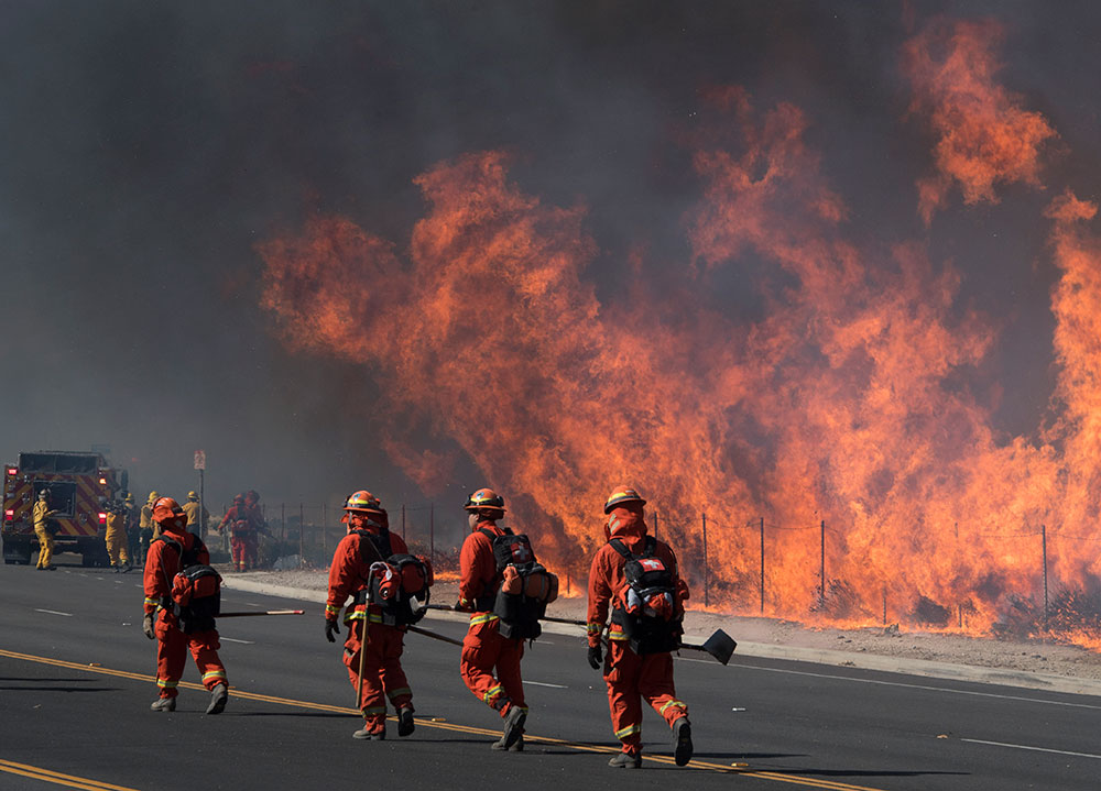 Californie: nouveaux départs de feu près de Los Angeles