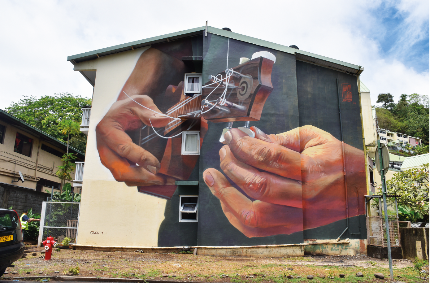 Ono'u : L'art pour faire le mur