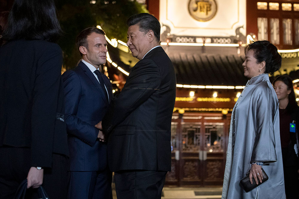 A Shanghai, Macron appelle la Chine à s'ouvrir davantage