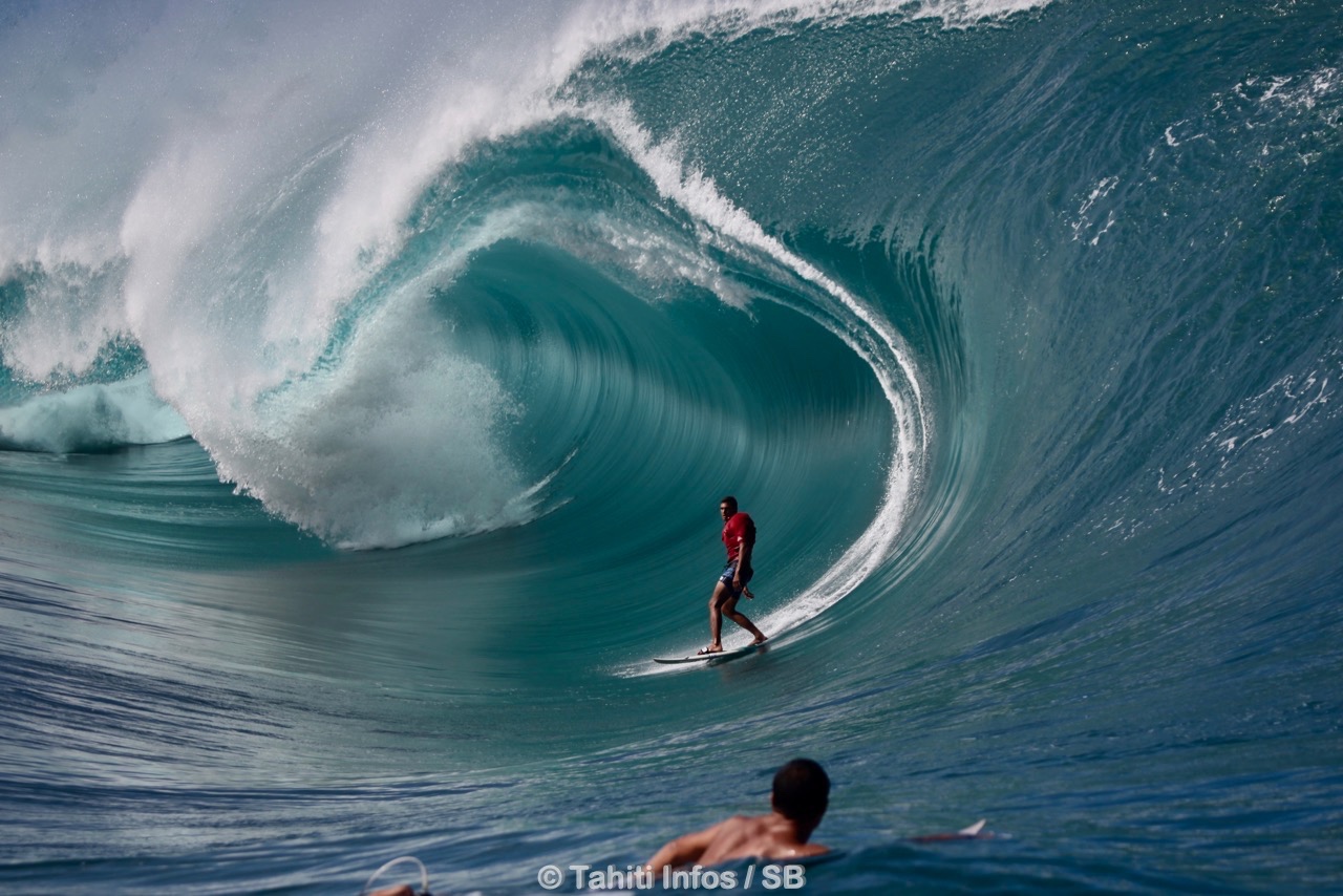 Tikanui Smith à Teahupo'o en août dernier