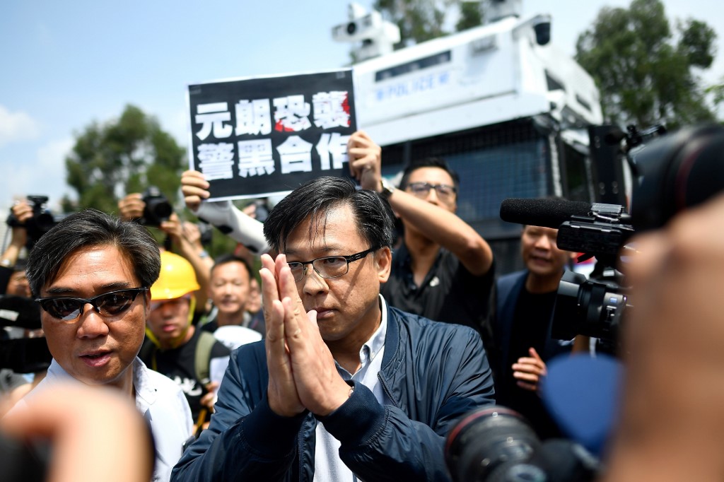 Hong Kong: un homme politique pro-Pékin blessé lors d'une attaque au couteau