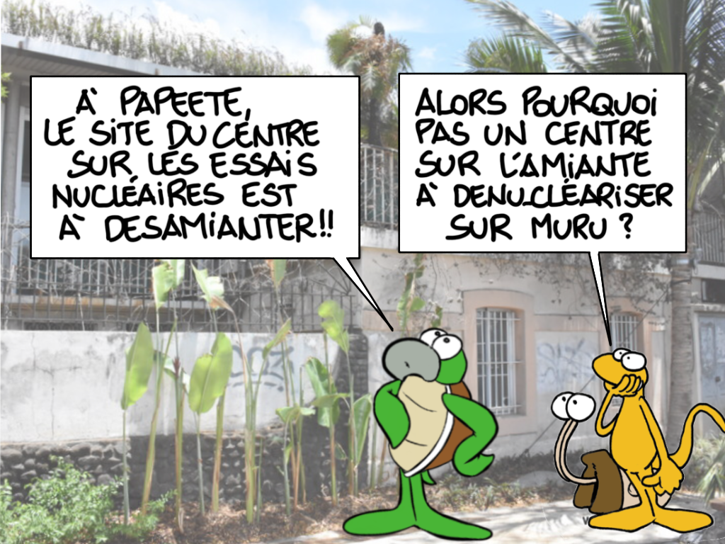 "Désamianter ou dénucléariser", par Munoz