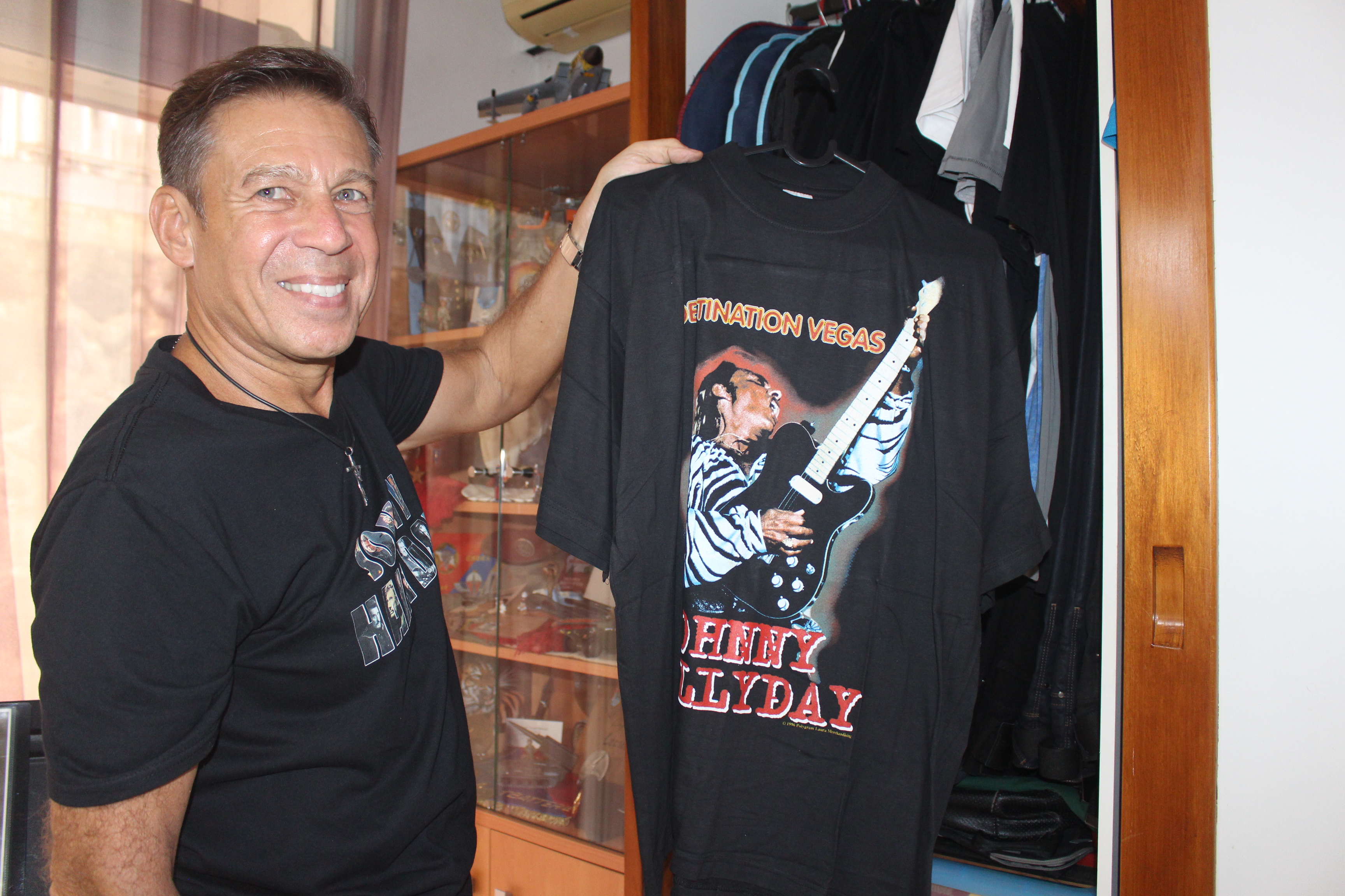 Brel et Johnny ensemble sur scène