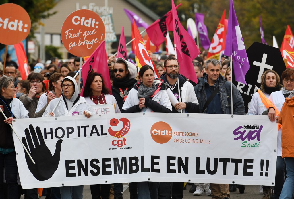 Crise sociale: l'exécutif redoute la "coagulation" du 5 décembre