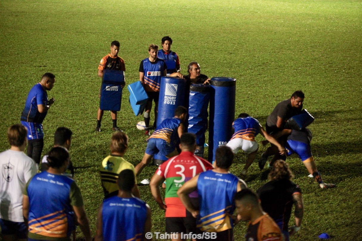 L'entrainement de lundi soir a été particulièrement intense